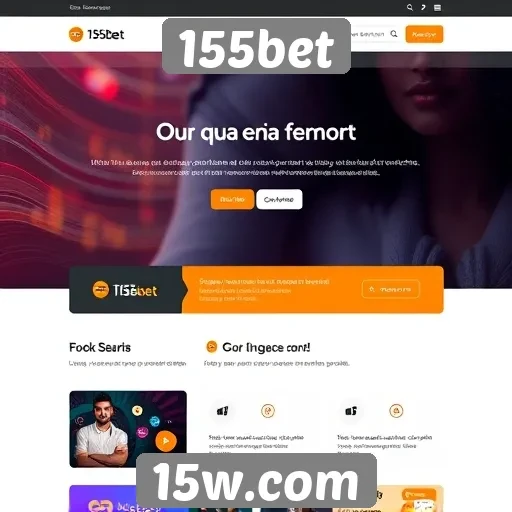 Interface do usuário do site 155bet analisada