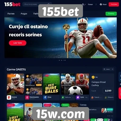 Novas funcionalidades no site 155bet